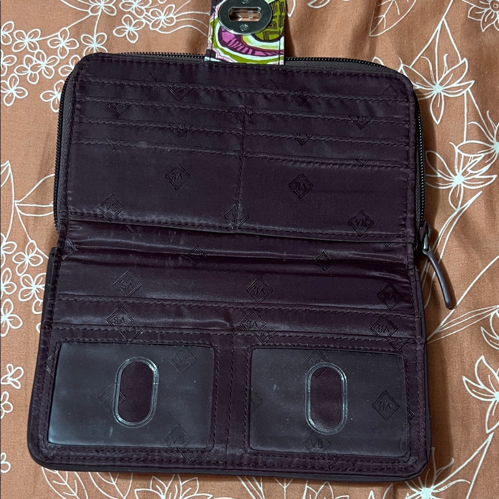 Colorful Quilted Women's Wallet - Picture 3 of 5